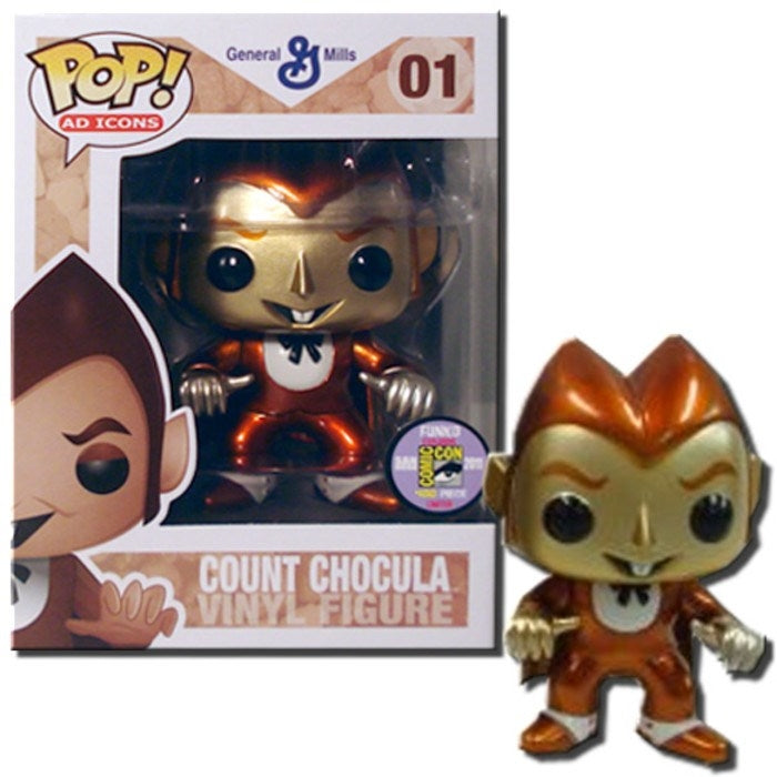 Ad Icons: Count Chocula (Metallic) (Limited Edition) (SDCC Exclusive) (1) [POP!] - Funko Sealed