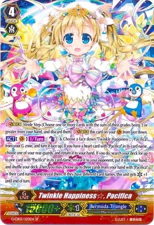 Twinkle Happiness Pacifica (SP) (520) [G-CB05] - Cardfight Vanguard Single