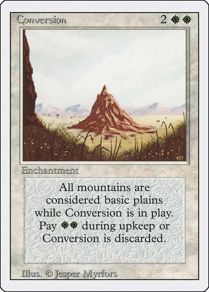 Conversion [3ED] - MTG Single
