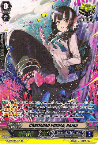 Cherished Phrase Reina (SP) (547) [G-CB05] - Cardfight Vanguard Single