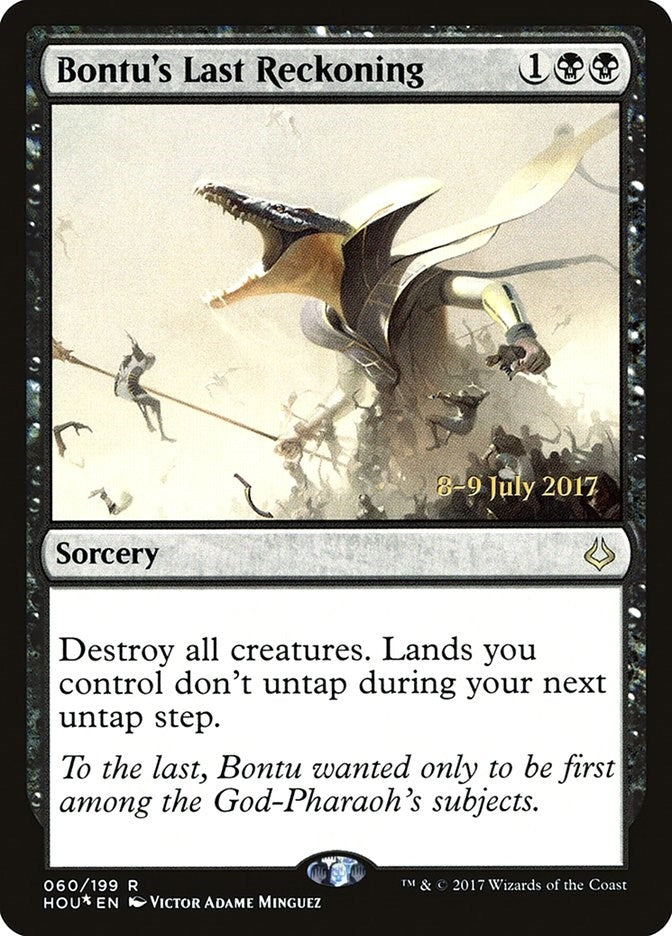 Bontu’s Last Reckoning (60) [PRE] - MTG Single