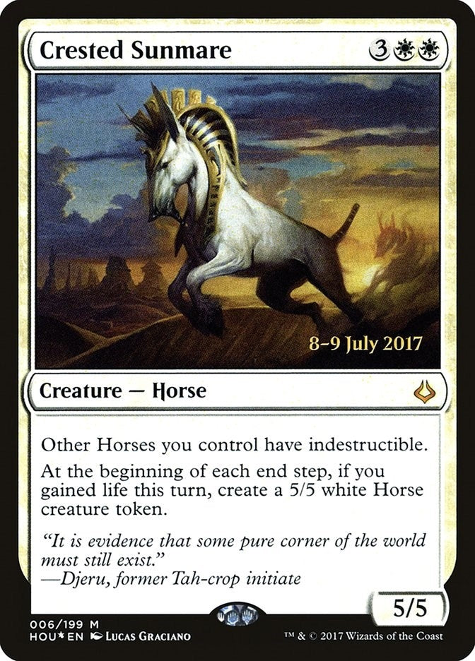 Crested Sunmare (6) [PRE] - MTG Single