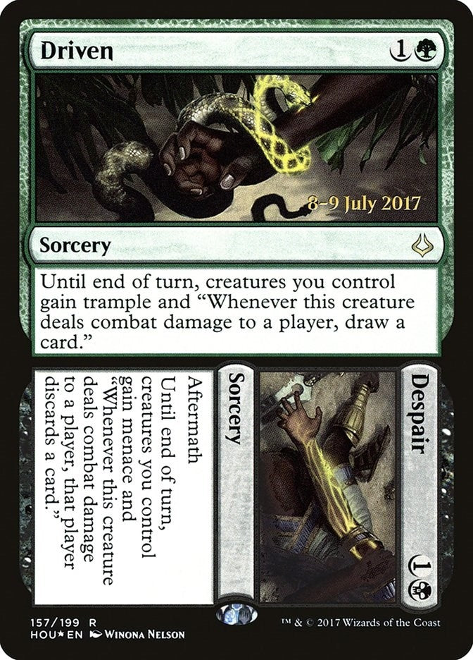 Driven // Despair (157) [PRE] - MTG Single