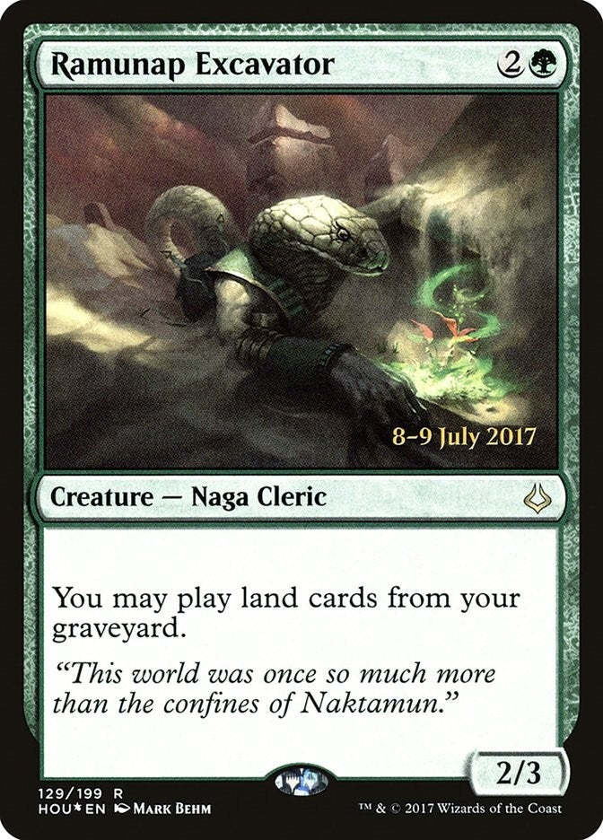 Ramunap Excavator (129) [PRE] - MTG Single