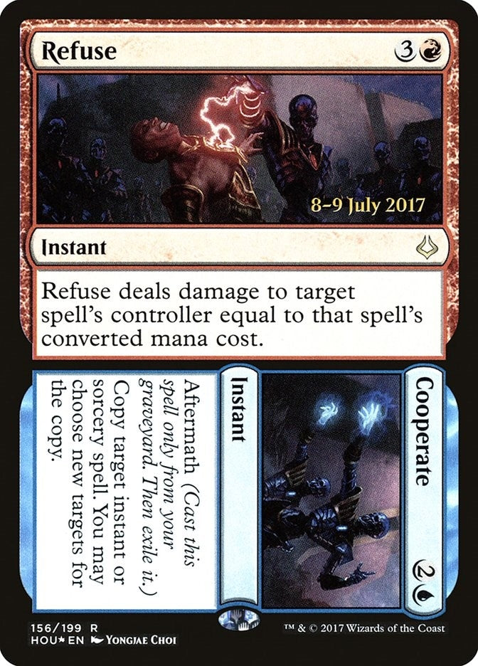 Refuse // Cooperate (156) [PRE] - MTG Single