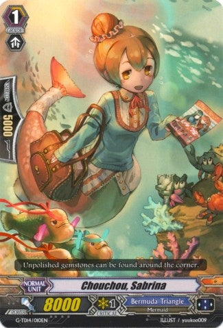 Chouchou Sabrina (14010) [G-TD14] - Cardfight Vanguard Single