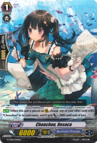 Chouchou Resaca (14014) [G-TD14] - Cardfight Vanguard Single