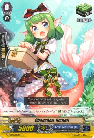 Chouchou Richell (14018) [G-TD14] - Cardfight Vanguard Single