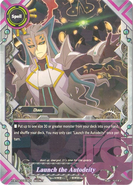 Launch the Autodeity (20118) [X-BT02] - Future Card BuddyFight Single