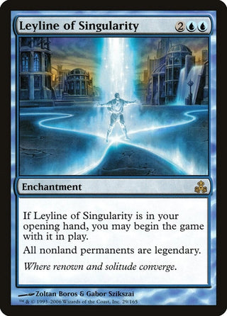 Leyline of Singularity (29) [GPT] - MTG Single