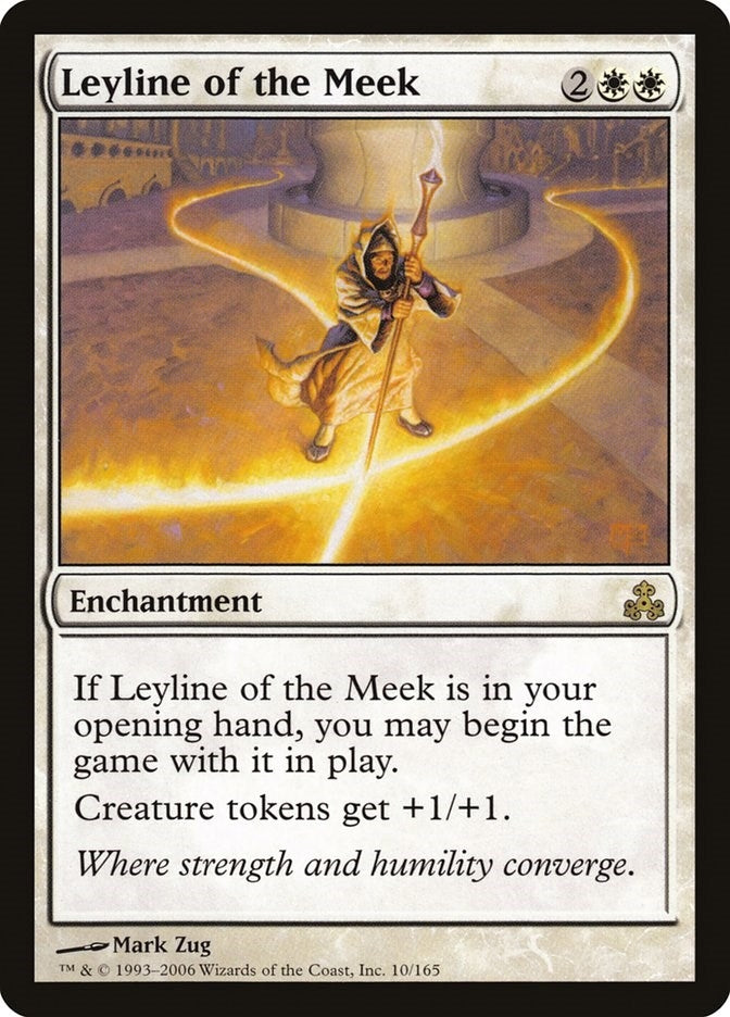 Leyline of the Meek (10) [GPT] - MTG Single