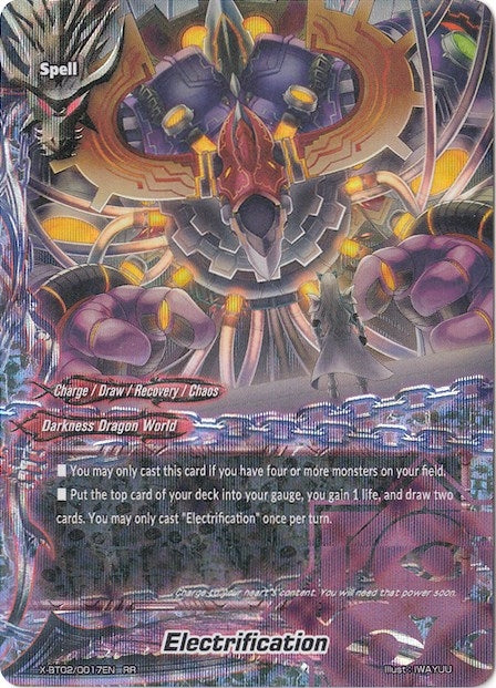 Electrification (20017) [X-BT02] - Future Card BuddyFight Single