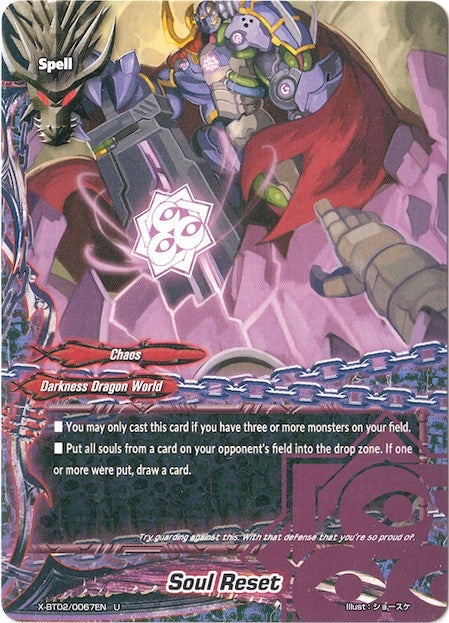 Soul Reset (20067) [X-BT02] - Future Card BuddyFight Single