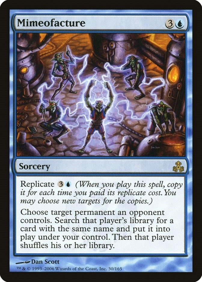 Mimeofacture (30) [GPT] - MTG Single