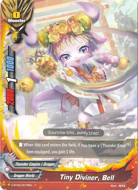 Tiny Diviner Bell (20079) [X-BT02] - Future Card BuddyFight Single