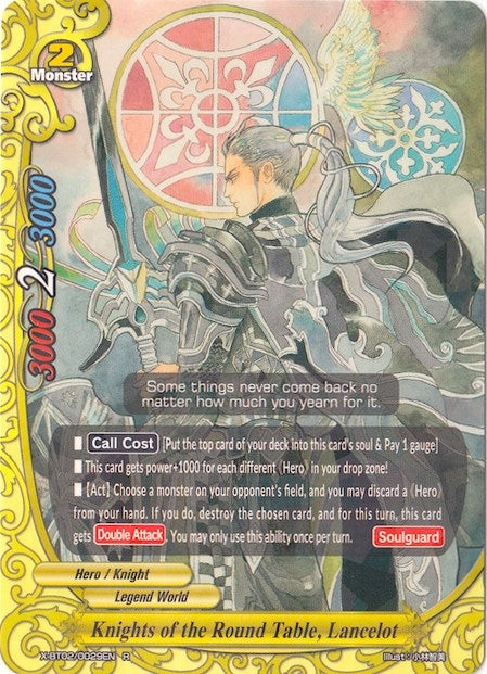 Knights of the Round Table Lancelot (20029) [X-BT02] - Future Card BuddyFight Single