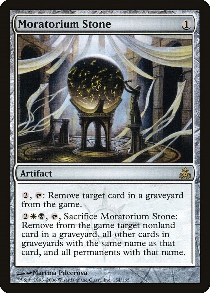 Moratorium Stone (154) [GPT] - MTG Single