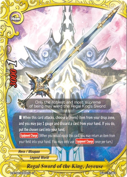 Regal Sword of the King Joyeuse (20060) [X-BT02] - Future Card BuddyFight Single