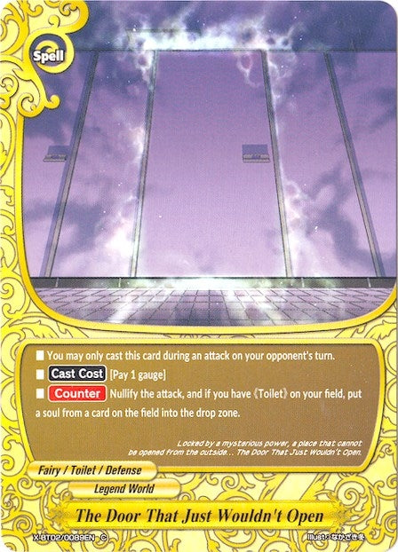 The Door That Just Wouldn’t Open (20089) [X-BT02] - Future Card BuddyFight Single