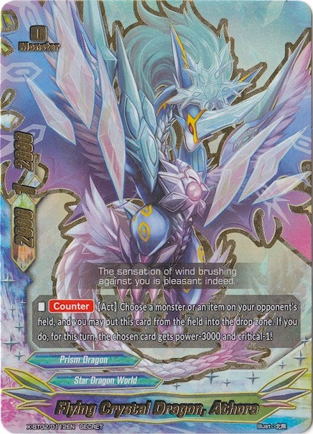 Flying Crystal Dragon Athora (20112) [X-BT02] - Future Card BuddyFight Single