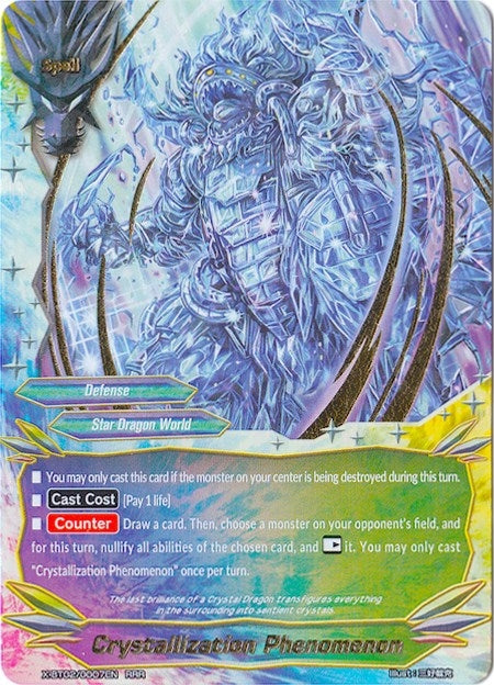 Crystallization Phenomenon (20007) [X-BT02] - Future Card BuddyFight Single
