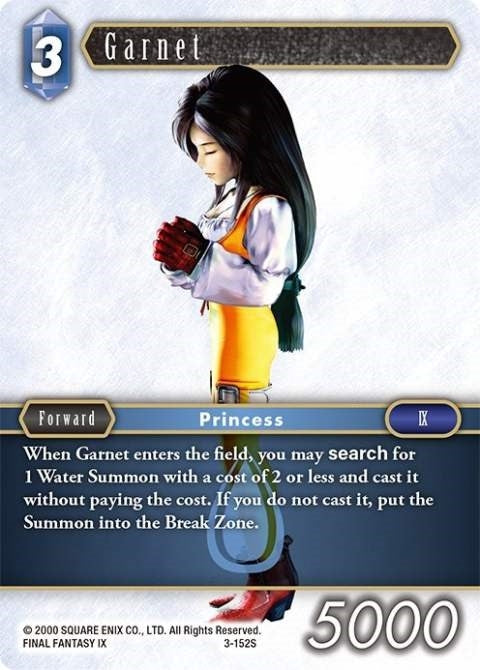 Garnet (Starter) (3) [OP3] - Final Fantasy TCG Single