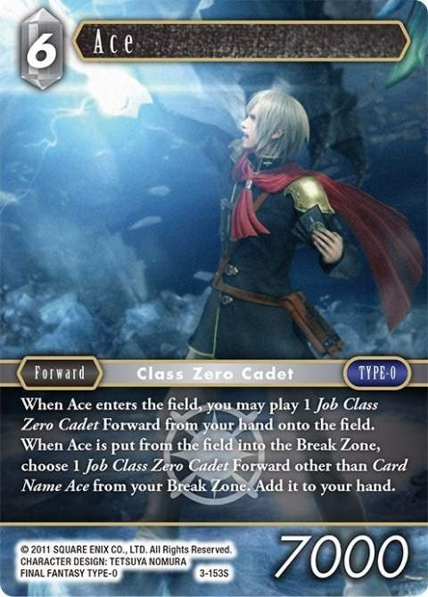 Ace (Starter) (3) [OP3] - Final Fantasy TCG Single