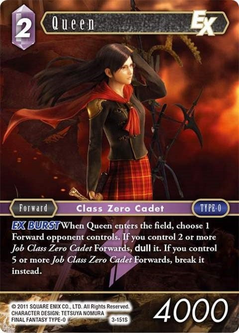 Queen EX (Starter) (3) [OP3] - Final Fantasy TCG Single