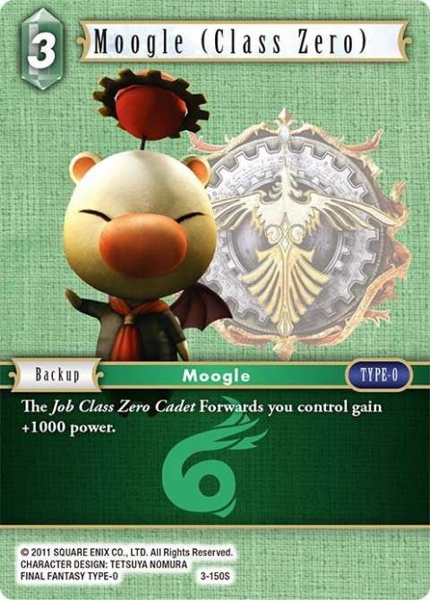 Moogle (Class Zero) (Starter) (3) [OP3] - Final Fantasy TCG Single