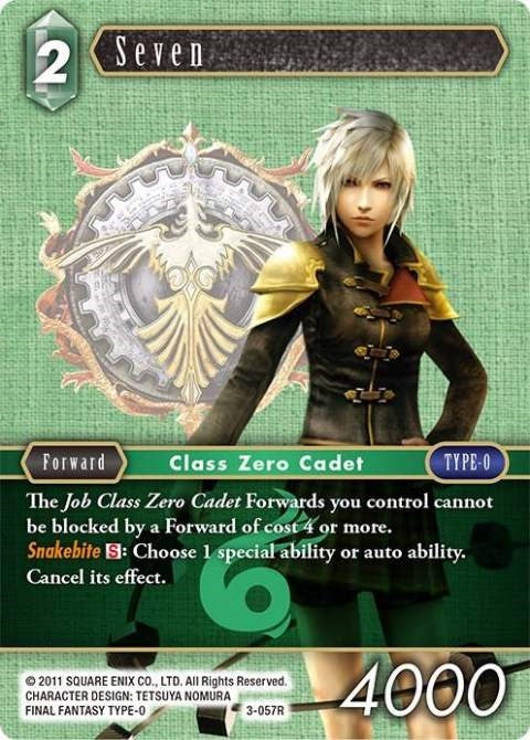 Seven (3) [OP3] - Final Fantasy TCG Single