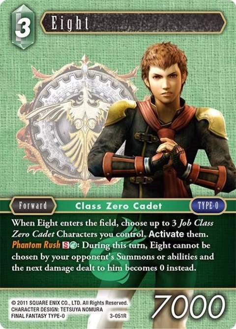 Eight (3) [OP3] - Final Fantasy TCG Single