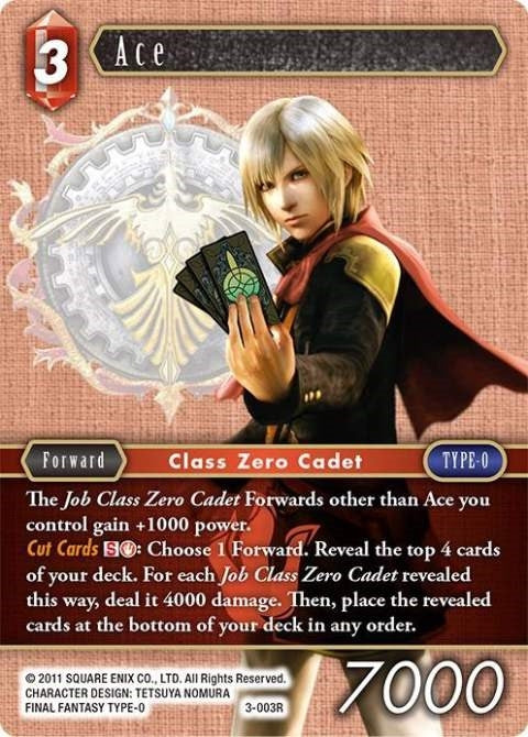 Ace (3) [OP3] - Final Fantasy TCG Single
