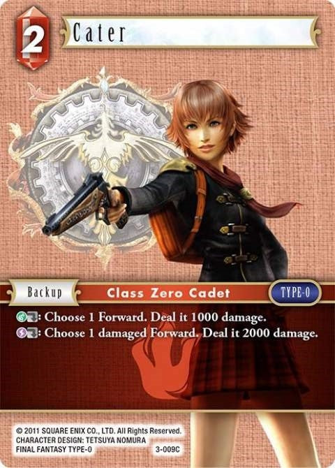 Cater (3) [OP3] - Final Fantasy TCG Single