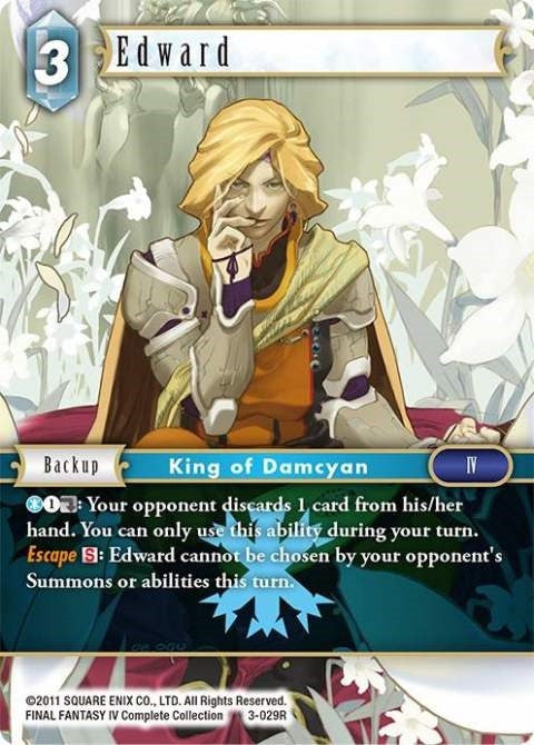 Edward (3) [OP3] - Final Fantasy TCG Single