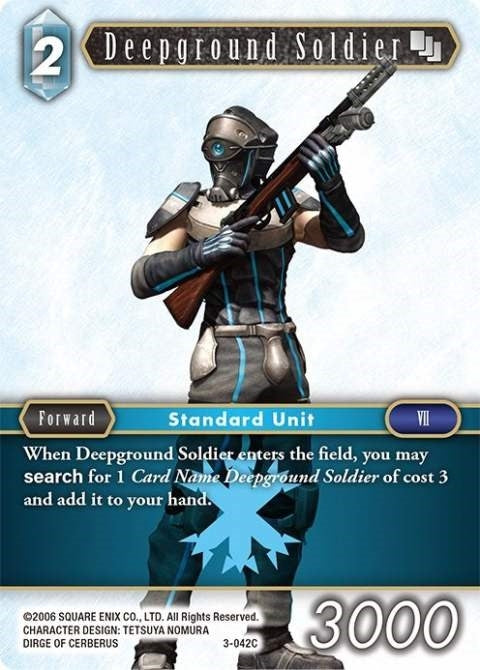 Deepground Soldier (3-042C) (3) [OP3] - Final Fantasy TCG Single
