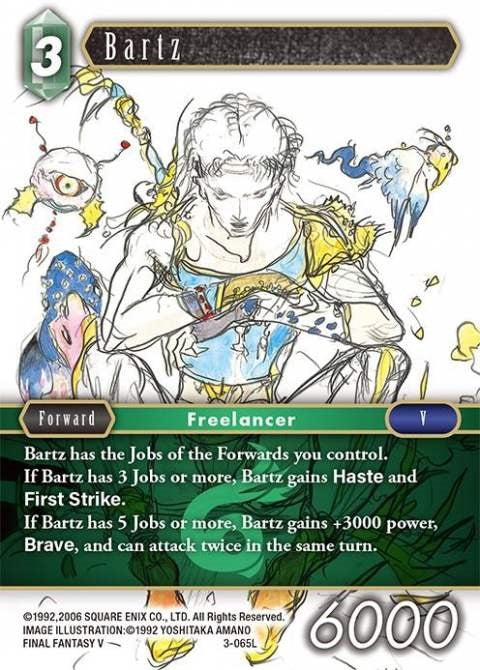 Bartz (3) [OP3] - Final Fantasy TCG Single