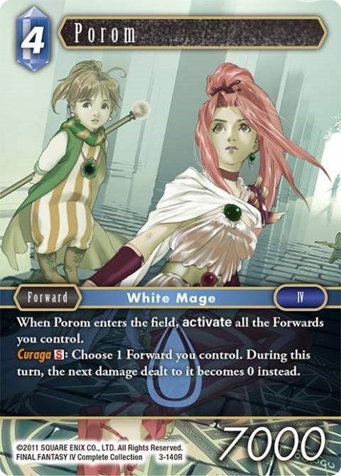 Porom (3) [OP3] - Final Fantasy TCG Single