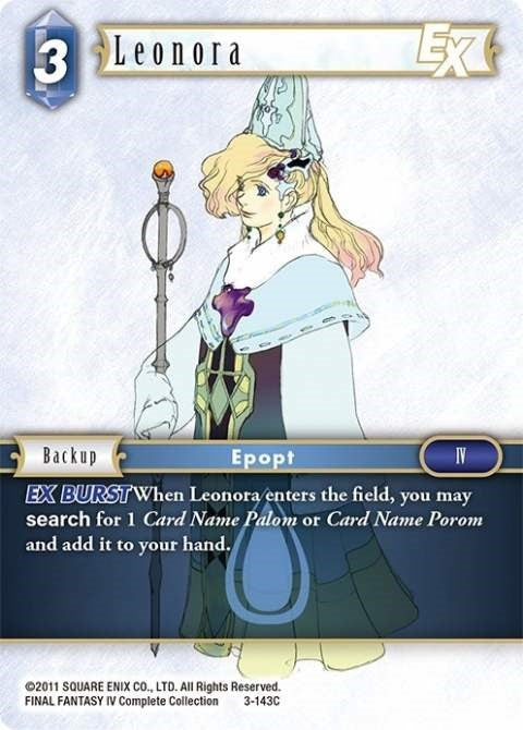 Leonora EX (3) [OP3] - Final Fantasy TCG Single