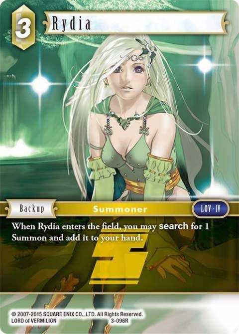 Rydia (3) [OP3] - Final Fantasy TCG Single