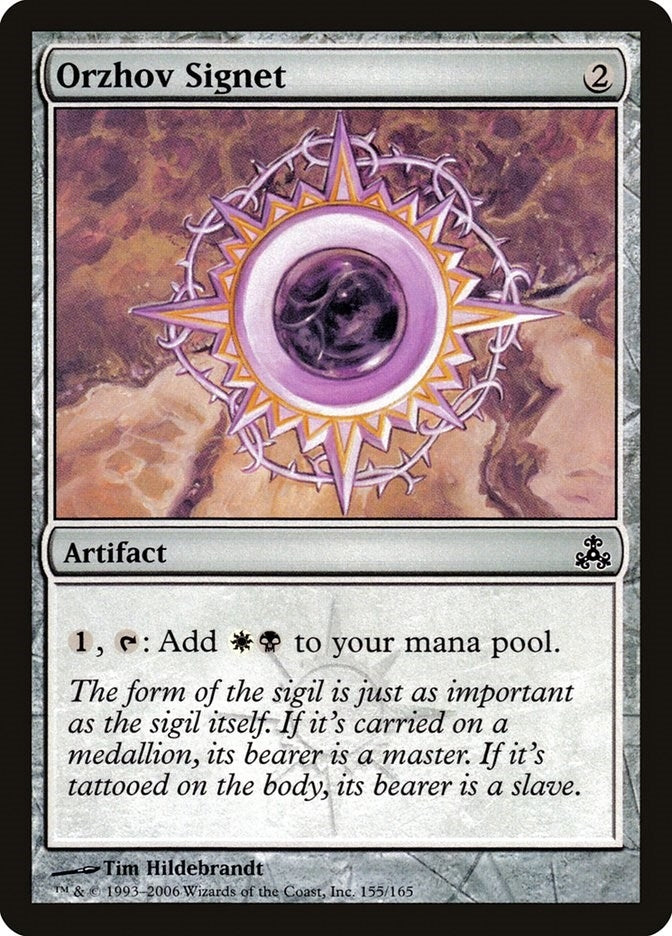 Orzhov Signet (155) [GPT] - MTG Single