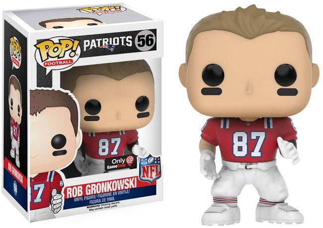 Rob Gronkowski (Throwback) (GameStop) (56) [POP!] - Funko Sealed