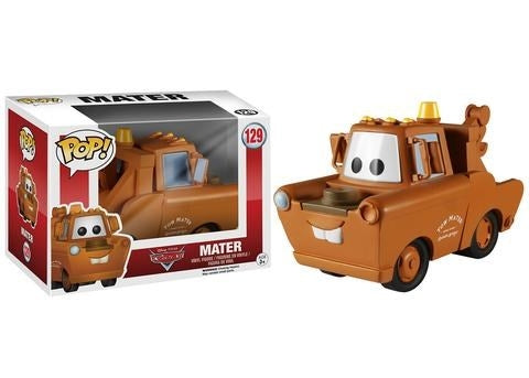 Cars: Mater (129) [POP!] - Funko Sealed