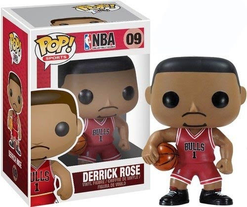 Derrick Rose (Chicago Bulls) (9) [POP!] - Funko Sealed