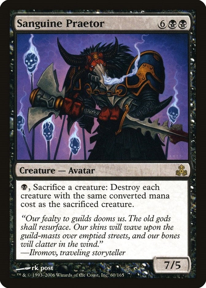 Sanguine Praetor (60) [GPT] - MTG Single