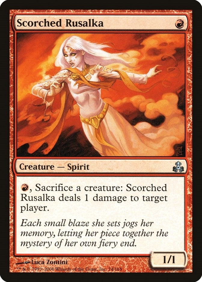 Scorched Rusalka (74) [GPT] - MTG Single