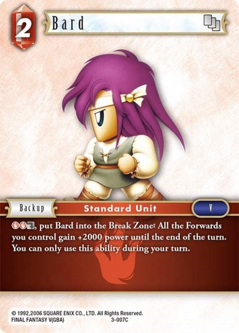 Bard (3) [OP3] - Final Fantasy TCG Single