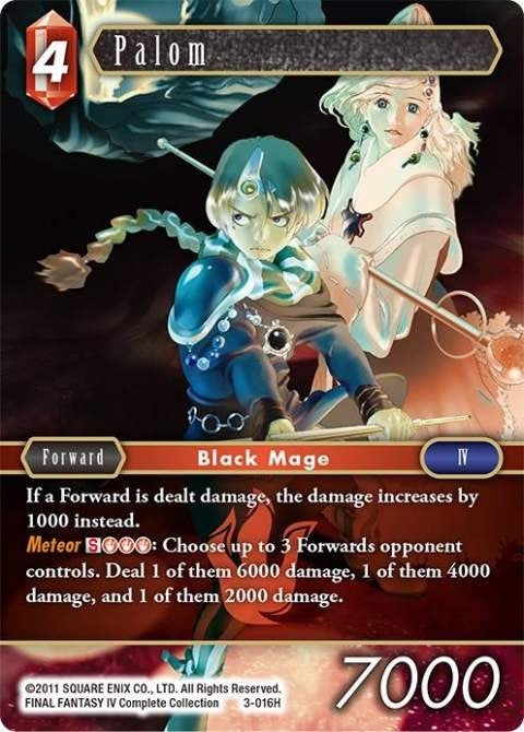 Palom (3) [OP3] - Final Fantasy TCG Single