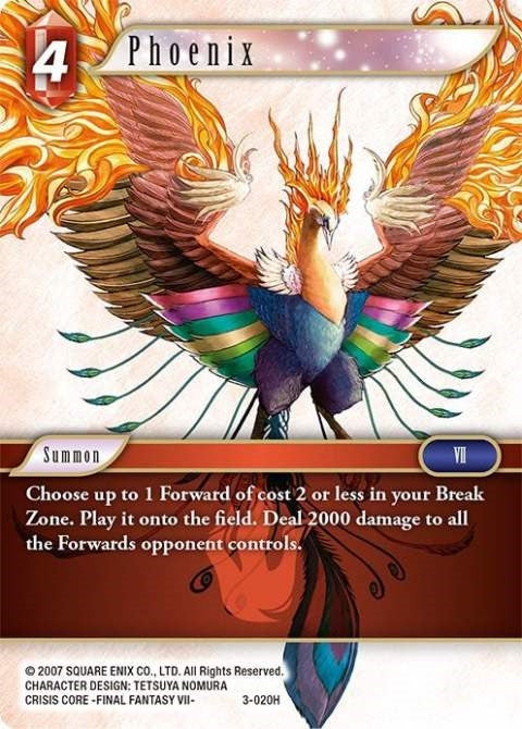 Phoenix (3) [OP3] - Final Fantasy TCG Single