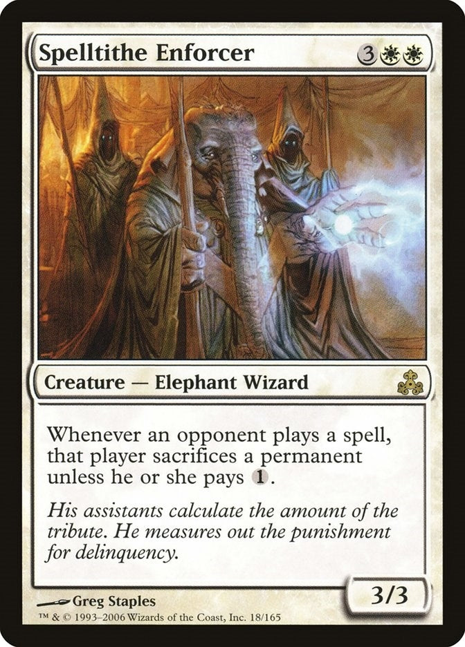 Spelltithe Enforcer (18) [GPT] - MTG Single