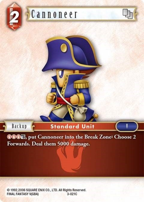 Cannoneer (3-021C) (3) [OP3] - Final Fantasy TCG Single